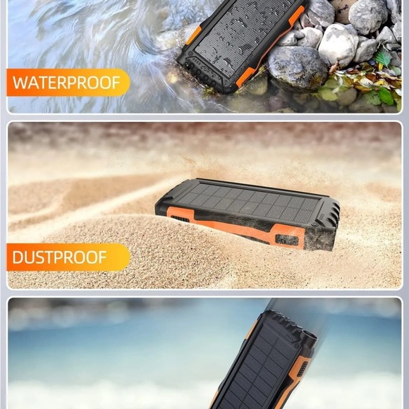 Power Bank Solar and Power Charger 42800 mAH Portable Charger Solar Power bank - Picture 3 of 12